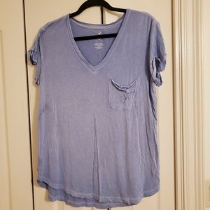 AE Basic Blue Top